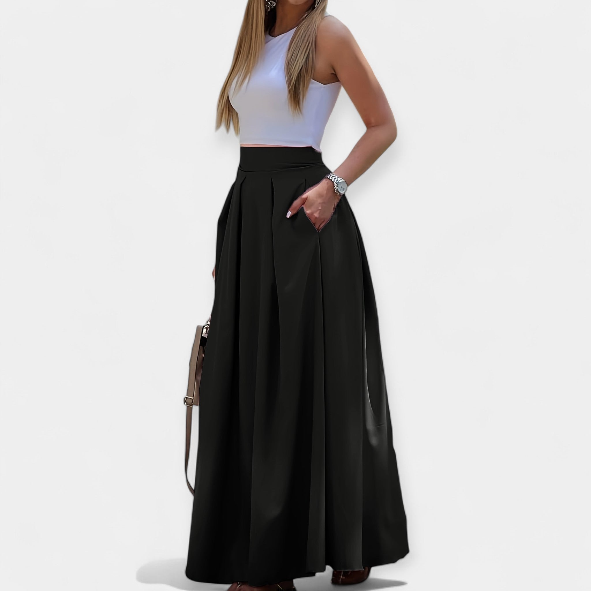 Modna midi suknja