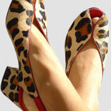 Louison - Sandale s uzorkom leoparda