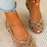 Caterina™ | Sandales Tressées Été Viva
