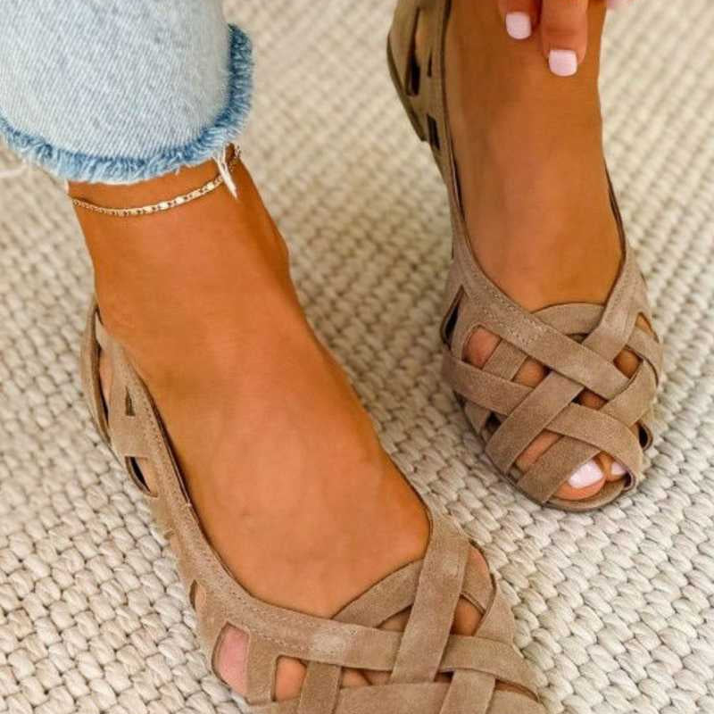 Caterina™ | Sandales Tressées Été Viva