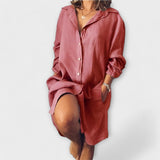Clara - Ležerna lanena bluza
