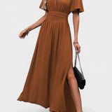 Eterna - Vestido Maxi Elegante Preto