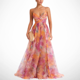 DELACROIX | Robe Maxi Élégance Florale