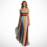 DELACROIX | Robe Maxi Lumière Colorée