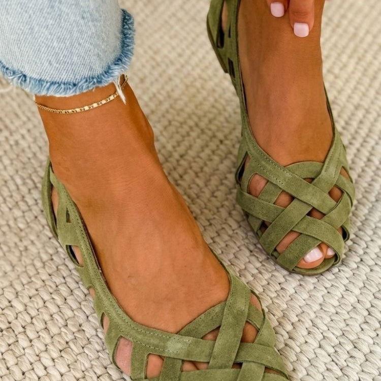 Caterina™ | Sandales Tressées Été Viva