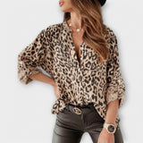 Iara - Moderna bluza s leopard uzorkom