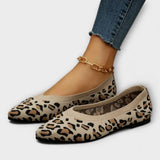 Paula - Leopard balerinke od čipke