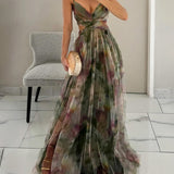 DELACROIX | Robe Maxi Élégance Florale