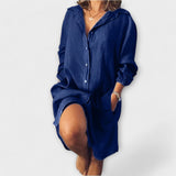 Clara - Ležerna lanena bluza
