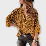 Iara - Moderna bluza s leopard uzorkom