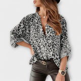 Iara - Moderna bluza s leopard uzorkom