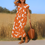 Magda - Ležerna haljina s V-izrezom