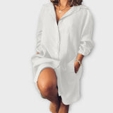 Clara - Ležerna lanena bluza