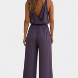 Lorena - Vestido Mono Detalhes Dourados