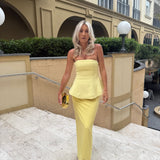 Eliana - Maksi haljina Elegance