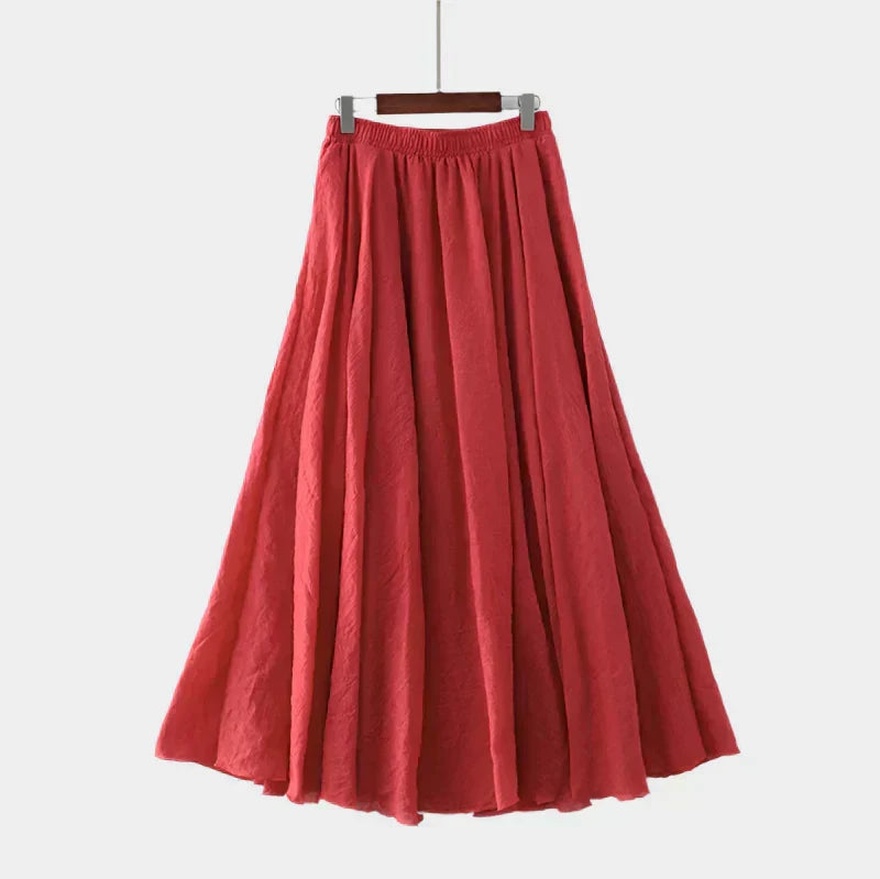 Elegantna suknja visokog struka