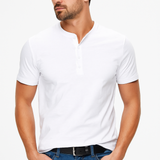 Camisa Henley - Gola com Botões