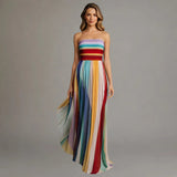 DELACROIX | Robe Maxi Lumière Colorée