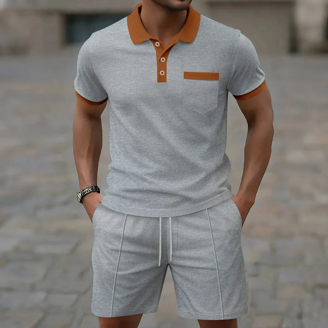Polo set - Waffle tkanina