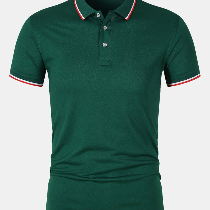 Polo majica - kopčanje na gumbe, pletivo