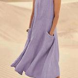 DELACROIX | Robe Maxi Confort Naturel Chloé