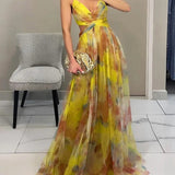 DELACROIX | Robe Maxi Élégance Florale
