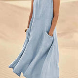 DELACROIX | Robe Maxi Confort Naturel Chloé