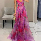 DELACROIX | Robe Maxi Élégance Florale