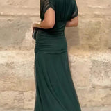 Luana - Elegantna haljina s V-izrezom