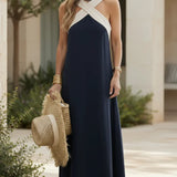 DELACROIX | Riviera Elegance Maksi haljina