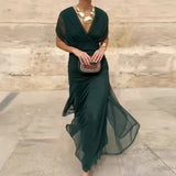 Luana - Elegantna haljina s V-izrezom