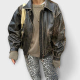 Chandra - Vintage traperice s leopard uzorkom