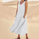 DELACROIX | Robe Maxi Confort Naturel Chloé