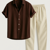 Conjunto de Camisa e Calças - Verão