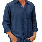 Dugačka denim košulja