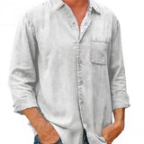 Dugačka denim košulja