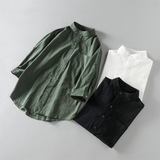 Camisa - Gola Mandarim Elegante