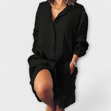 Clara - Ležerna lanena bluza