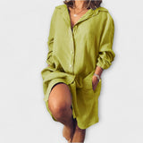 Clara - Ležerna lanena bluza