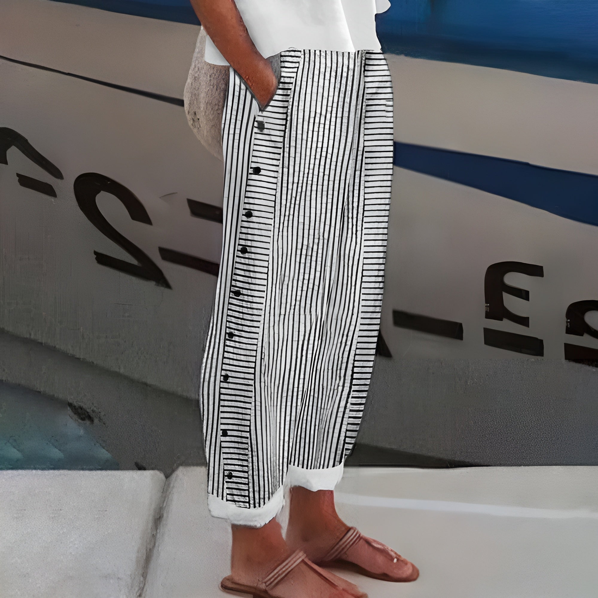 Leonor - Lanene hlače sa svrhom