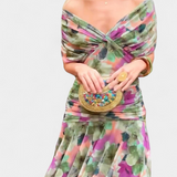 Luana - Elegantna haljina s V-izrezom