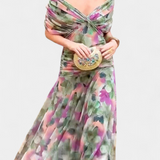 Luana - Elegantna haljina s V-izrezom